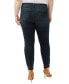 Фото #2 товара Plus Size Cecilia Mid Rise Skinny Jeans