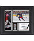 Фото #1 товара Zach Werenski Columbus Blue Jackets Framed 15" x 17" Player Collage with a Piece of Game-Used Puck