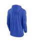 ფოტო #2 პროდუქტის Men's Royal Los Angeles Rams Sideline Pop Performance Pullover Long Sleeve Hoodie T-shirt