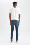 Super Skinny Normal Bel Dar Yırtık Detaylı Jean Pantolon
