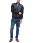 ფოტო #8 პროდუქტის Men's Carn Baffled Full-Zip Sweater