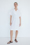 Фото #2 товара MAMA Linen-blend Tunic Dress