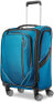 Фото #1 товара American Tourister Zoom Turbo Expandable Softside Luggage with Double Wheels, blue-green, carry-on luggage