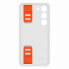 Фото #6 товара Чехол силиконовый с ремешком для руки Samsung Galaxy S23 Silicone Grip Cover белый