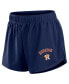 Women's Navy Houston Astros Mesh Shorts