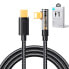 Фото #11 товара Kątowy Kabel iPhone Lightning - USB-C do szybkiego ładowania 20W 1.2m czarny