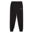 Фото #2 товара Puma Suede Logo Joggers Mens Black Casual Athletic Bottoms 62598101