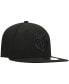 Men's Memphis Grizzlies Black On Black 9FIFTY Snapback Hat