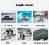 Фото #2 товара Шпильки для шин Plextone 100-Piece SUV ATV Car and HGV, нескользящие, с наконечниками из карбида, комплект из болтов, винтов и гильз, снежные цепи, шипы