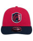 ფოტო #4 პროდუქტის Men's Red St. Louis City SC Throwback Trucker Low Profile 9FIFTY Snapback Hat