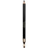 Фото #2 товара Clarins Long Lasting Eye Pencil No. 01 Carbon Black Стойкий карандаш для глаз с кисточкой для растушевки и точилкой