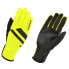 Фото #1 товара Перчатки для мужчин Agu Windproof Essential Long - Ветрозащитные, водоотталкивающие, с микрофлисовой подкладкой, с гелевой амортизацией, с сенсорной палец и большой палец, с рисунком Hypergrip Silicone на ладони