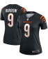 Фото #2 товара Women's Joe Burrow Black Cincinnati Bengals Legend Jersey