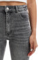 Pull&Bear high rise skinny jeans in grey