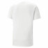 Men’s Short Sleeve T-Shirt Puma Graphic Tr White