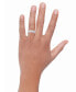 ფოტო #2 პროდუქტის Men's Diamond Lightning Bolt Band (1/10 ct. t.w.) in 10k White Gold