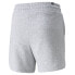 Фото #4 товара Puma Essentials 5 Inch High Waist Shorts Womens Grey Casual Athletic Bottoms 848