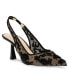 ფოტო #1 პროდუქტის Women's Nikki Embroidered Slingback Evening Pumps