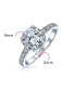 Кольцо Bling Jewelry 4CT AAA CZ Solitaire Engagement Серебристый, 7 - фото #4