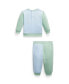 ფოტო #2 პროდუქტის Baby Boys Fleece Sweatshirt and Jogger Pant Set