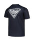 ფოტო #2 პროდუქტის Youth Navy Dallas Cowboys Terminal Tackle Omni-Shade T-Shirt