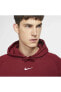 Sportswear Swoosh Men's Pullover Fleece Hoodie - Red