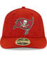 ფოტო #5 პროდუქტის Men's Red Tampa Bay Buccaneers Omaha Low Profile 59FIFTY Fitted Team Hat