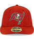 ფოტო #5 პროდუქტის Men's Red Tampa Bay Buccaneers Omaha Low Profile 59FIFTY Fitted Team Hat