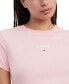 Фото #3 товара Women's Essential Logo Slim-Fit T-Shirt