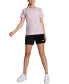 ფოტო #3 პროდუქტის Women's High-Rise Logo Shorts