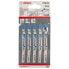 BOSCH PROFESSIONAL 5 Jigsaw Blades T 123 X