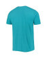 Фото #4 товара Men's LaMelo Ball Heathered Teal Charlotte Hornets Caricature Tri-Blend T-shirt
