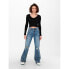 ფოტო #5 პროდუქტის ONLY Oda V Neck Long Sleeve Top