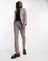 Фото #6 товара Twisted Tailor buscot suit jacket in mink grey