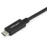 StarTech.com 6.6 ft. (2m) USB-C to DVI Cable - 1920 x 1200 - Black - 2 m - USB Type-C - DVI-D - Male - Male - Straight