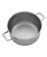 Фото #2 товара Clad H3 Stainless Steel 6 Quart Dutch Oven with Lid