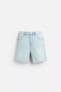 BASIC DENIM BERMUDA SHORTS