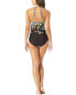 Фото #2 товара Anne Cole 296058 High Neck With Ruffle Straps One Piece Swimsuit Multi / 16