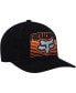 ფოტო #4 პროდუქტის Men's Black Carv Snapback Hat