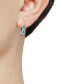 Amethyst Triple Stone Drop Earrings (1-3/8 ct. t.w.) in 14k Gold