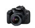 Фото #1 товара Canon EOS 2000D Kit - SLR Camera - 24.1 MP CMOS - Display: 7.62 cm/3" TFT - Black