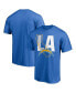 Фото #1 товара Men's Powder Blue Los Angeles Chargers Hometown Collection 1st Down T-shirt