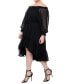 Фото #3 товара Plus Size Keiko Midi Dress