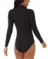 Women's Mock-Neck Long-Sleeve Bodysuit