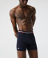 Фото #2 товара Трусы Lacoste мужские Stretch Boxer Brief Set, 3 шт.