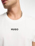 Hugo Bodywear linked t-shirt in white