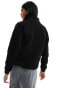 Фото #8 товара Kavu pinesdale zip through sherpa fleece jacket in black