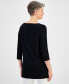 Фото #2 товара Women's Boat-Neck 3/4-Sleeve Top, Created for Macy's