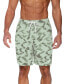 Men's Quick-Dry Vintage Green Core Valley 7" Swim Trunks