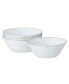 Фото #1 товара Glacier Platinum Set of 4 Fruit Bowls, Service For 4